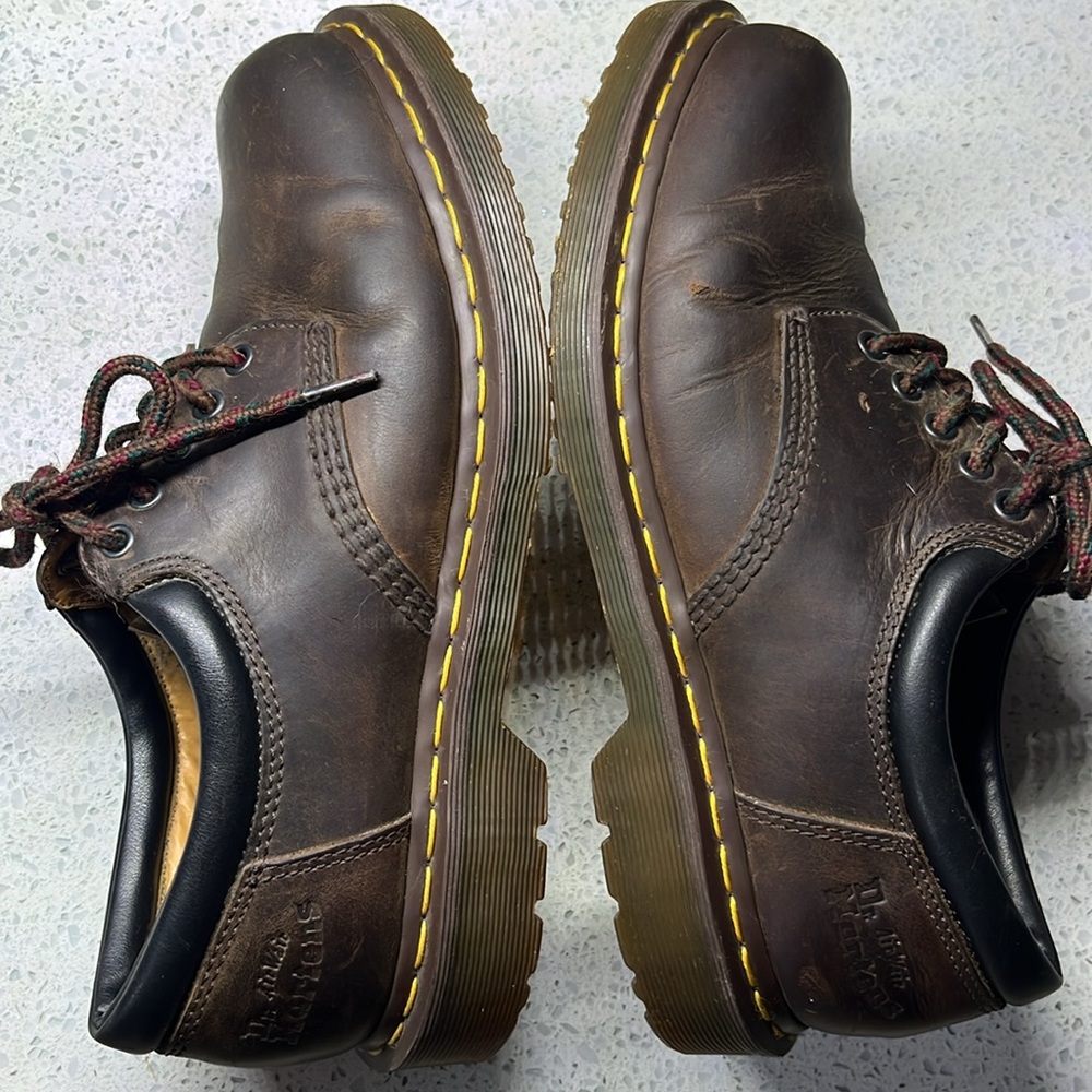 🍄‍🟫🍄‍🟫 Dr. Martens  Leather Oxfords 🍄‍🟫🍄‍🟫 - Picture 3 of 5